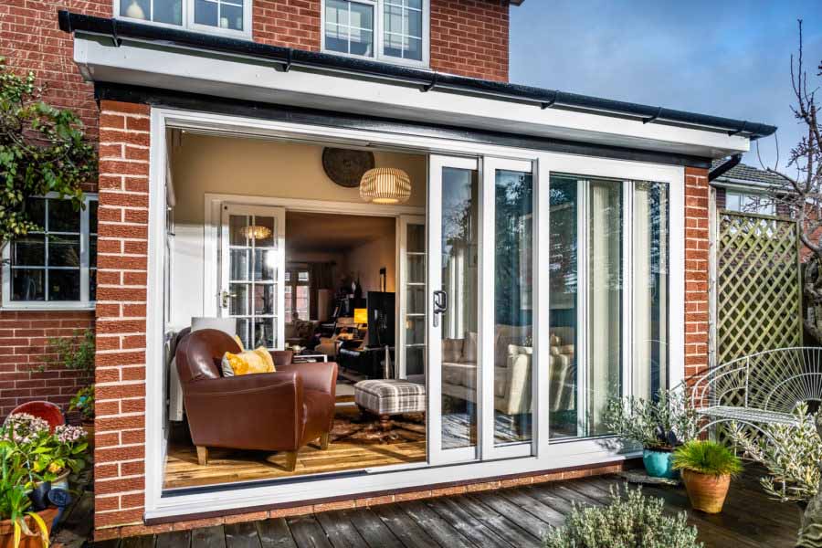 Triple Slider Patio Door