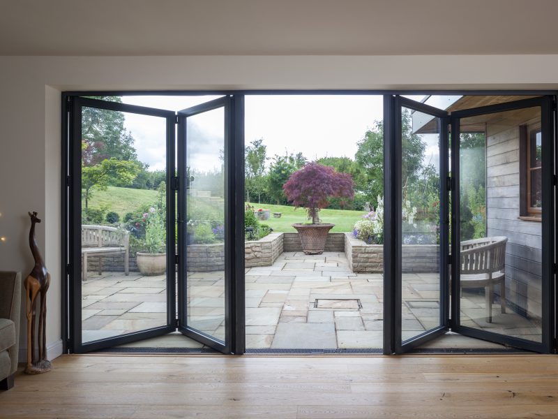 Aluminium Bifold Glazing