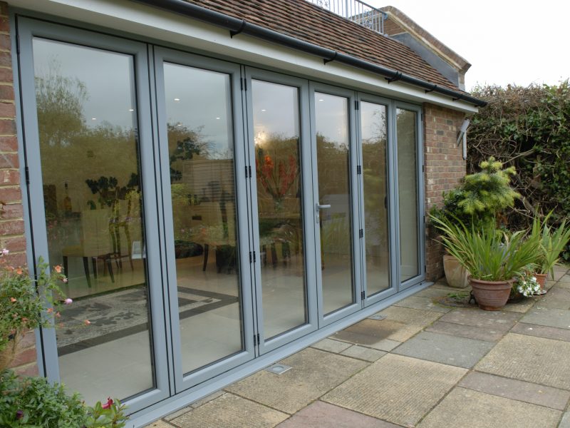 Modern bifold doors Bridgend